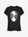 Marvel Deadpool White Shadow Girls T-Shirt, BLACK, hi-res