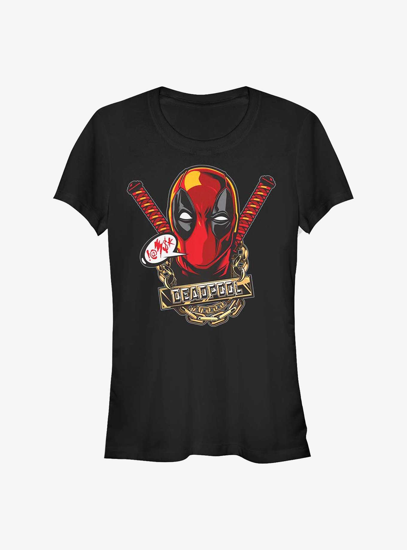 Marvel Deadpool Gold Girls T-Shirt, , hi-res