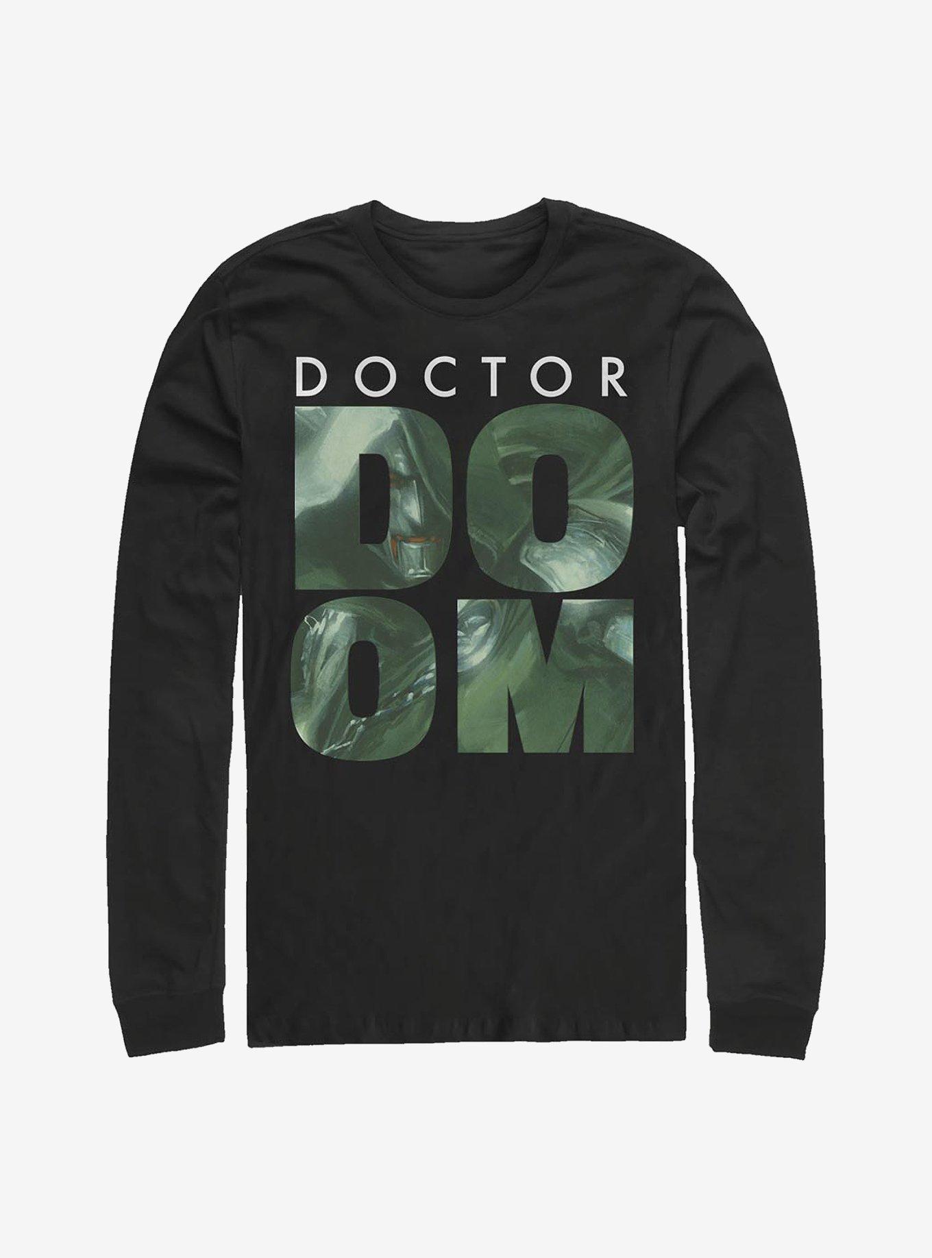 Marvel Fantastic Four Doctor Doom Fill Long-Sleeve T-Shirt, , hi-res