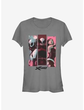 Marvel Deadpool Panel Up Girls T-Shirt, CHARCOAL, hi-res