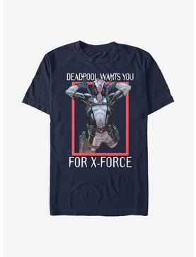 Marvel Deadpool Recruiter T-Shirt, NAVY, hi-res