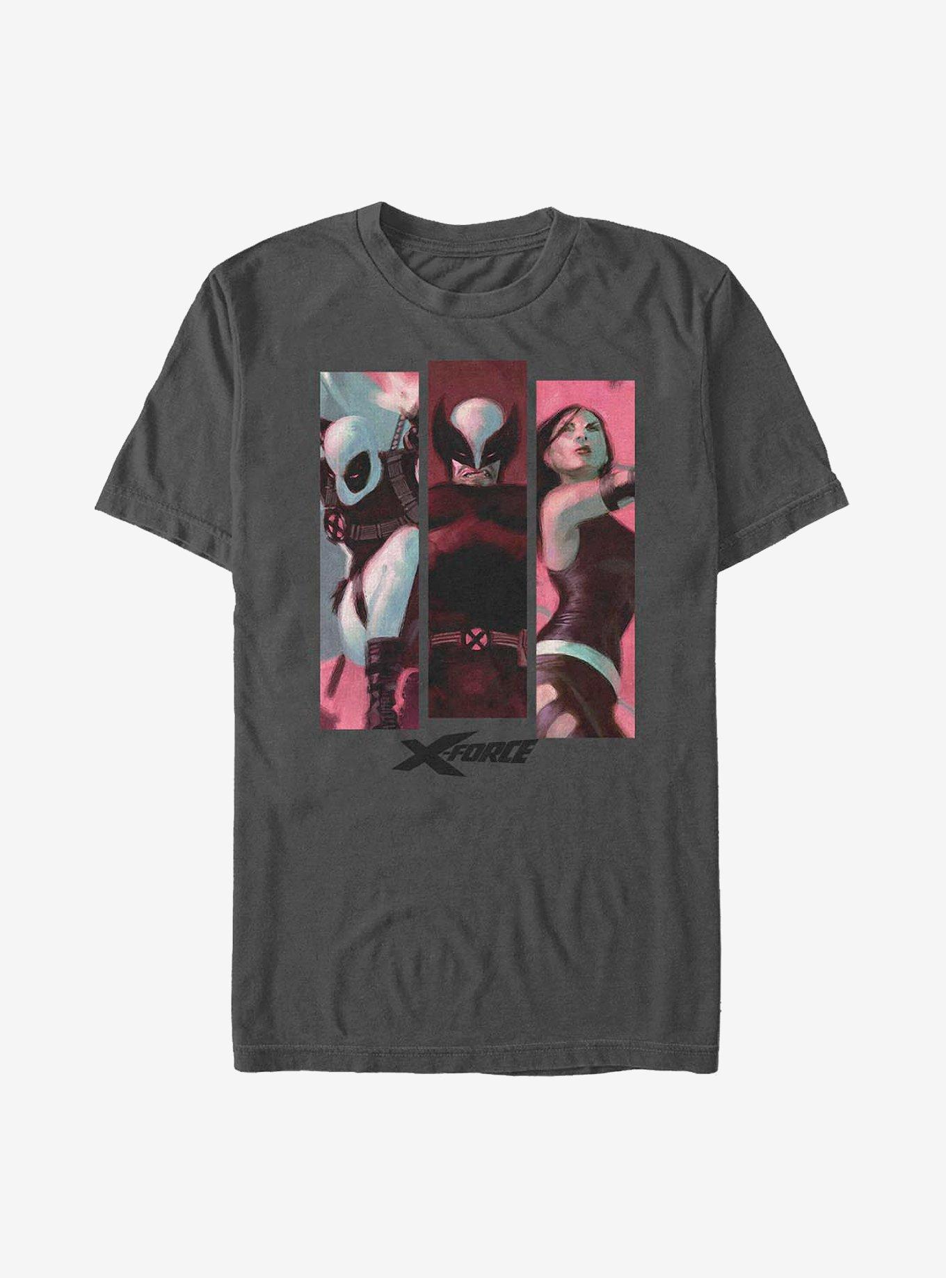 Marvel Deadpool Panel Up T-Shirt, CHARCOAL, hi-res