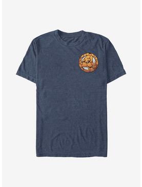 Plus Size Marvel Fantastic Four Thing Logo T-Shirt, , hi-res