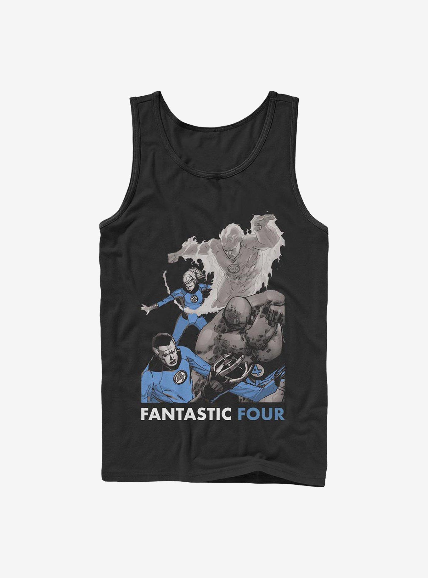 Marvel Fantastic Four The Four Tank, BLACK, hi-res