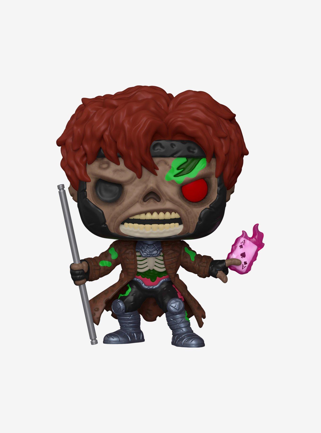 Funko Pop! Marvel Zombies Gambit Glow-in-the-Dark Vinyl Bobble-Head - BoxLunch Exclusive, , hi-res
