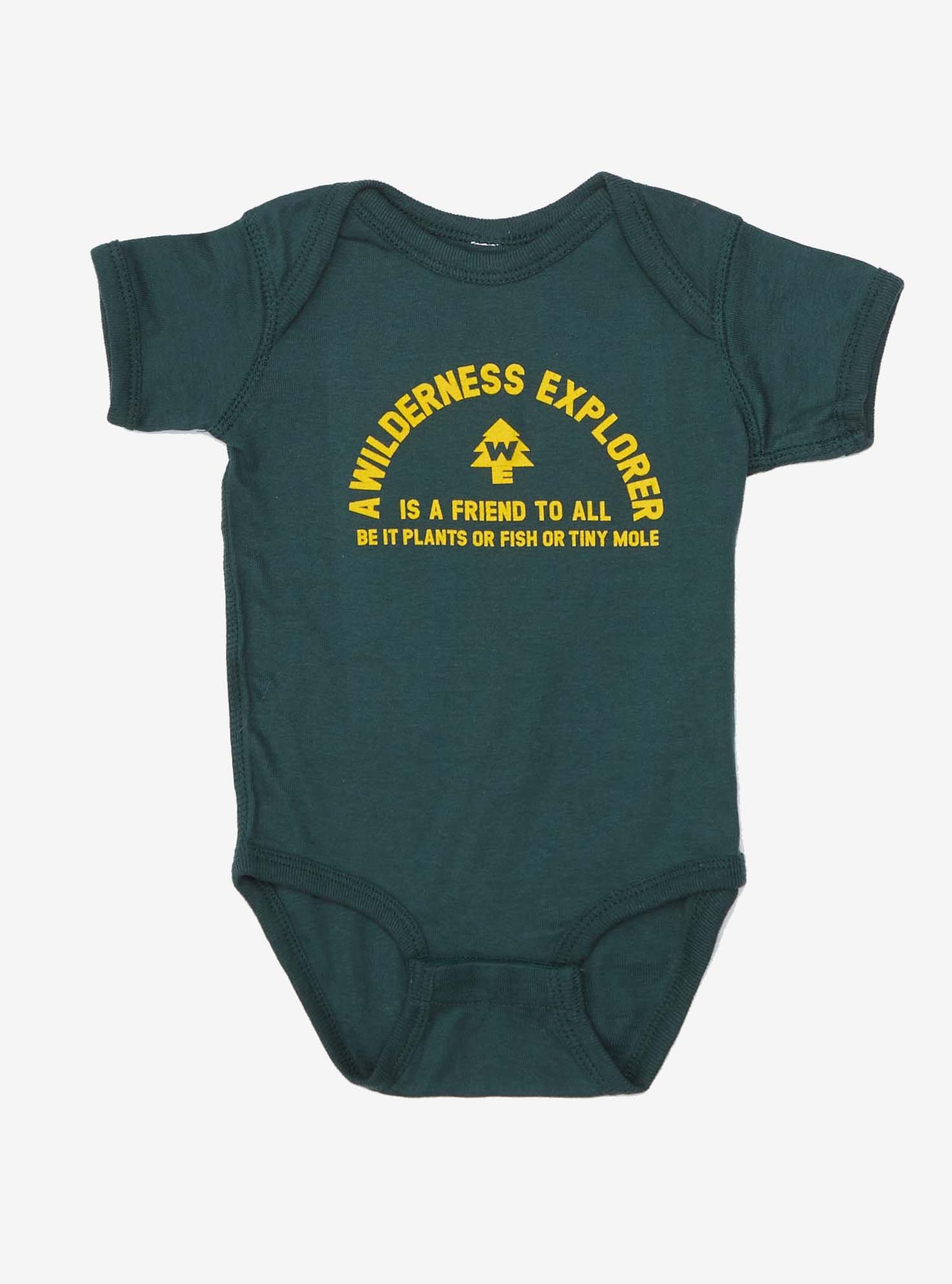Disney Pixar Up Wilderness Explorer Infant One-Piece - BoxLunch Exclusive, FOREST GREEN, hi-res