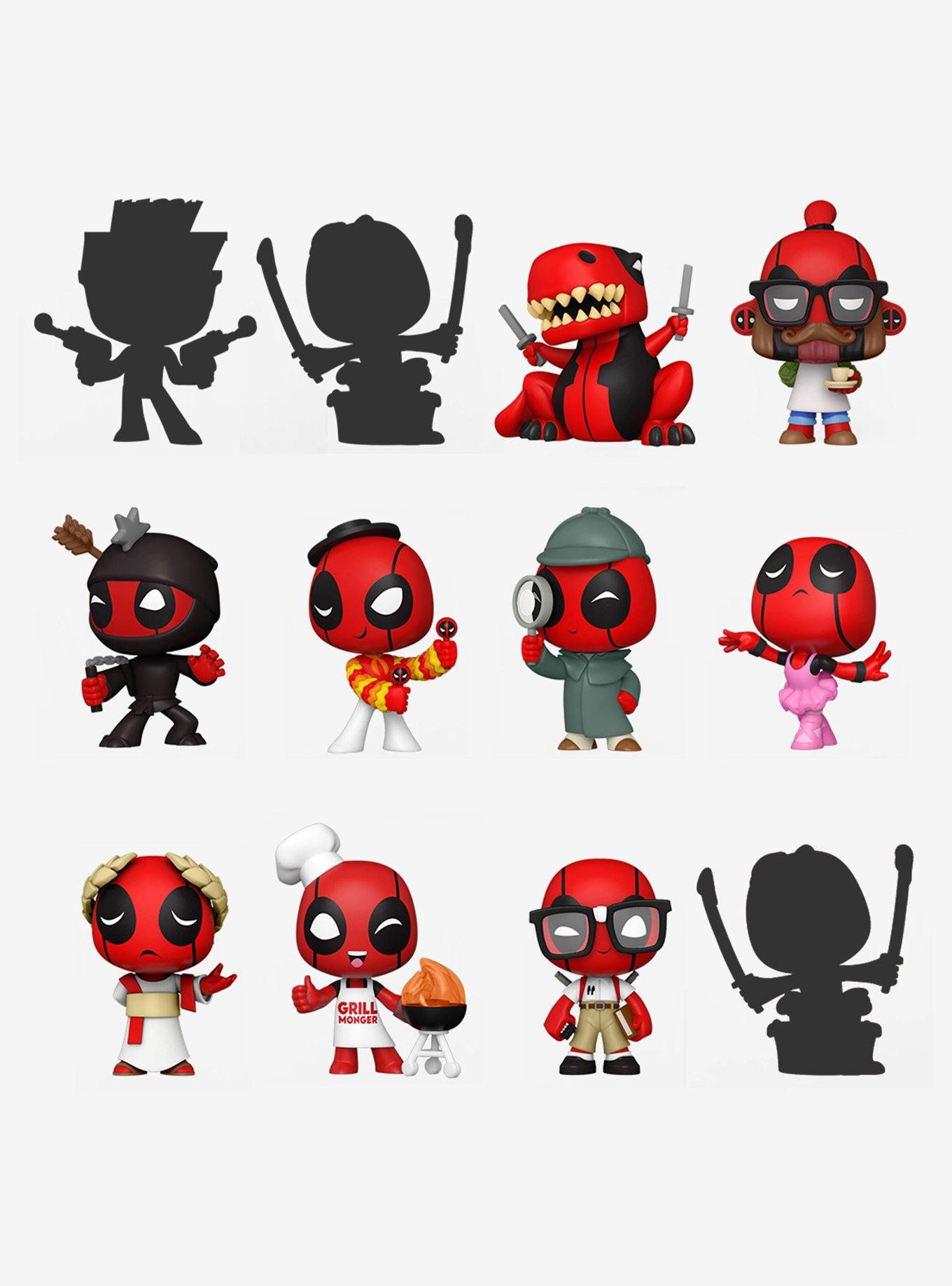 Funko Marvel Deadpool 30th Anniversary Mystery Minis Blind Box Vinyl ...