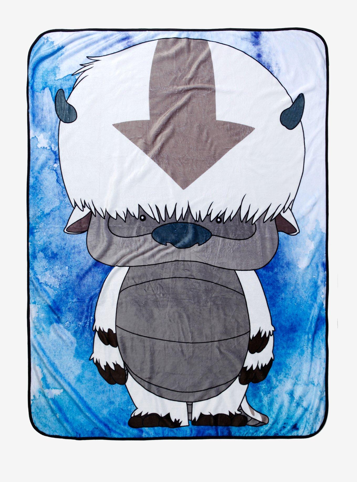 Avatar The Last Airbender Chibi Appa Throw Blanket