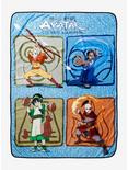 Avatar: The Last Airbender Character Square Throw Blanket, , hi-res