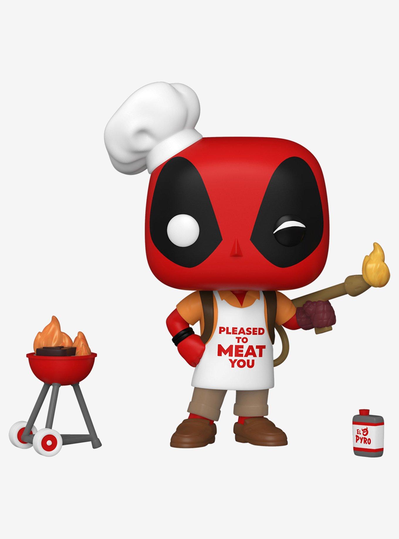 Funko Marvel Deadpool 30th Anniversary Pop! Backyard Griller Deadpool Vinyl Figure, , hi-res