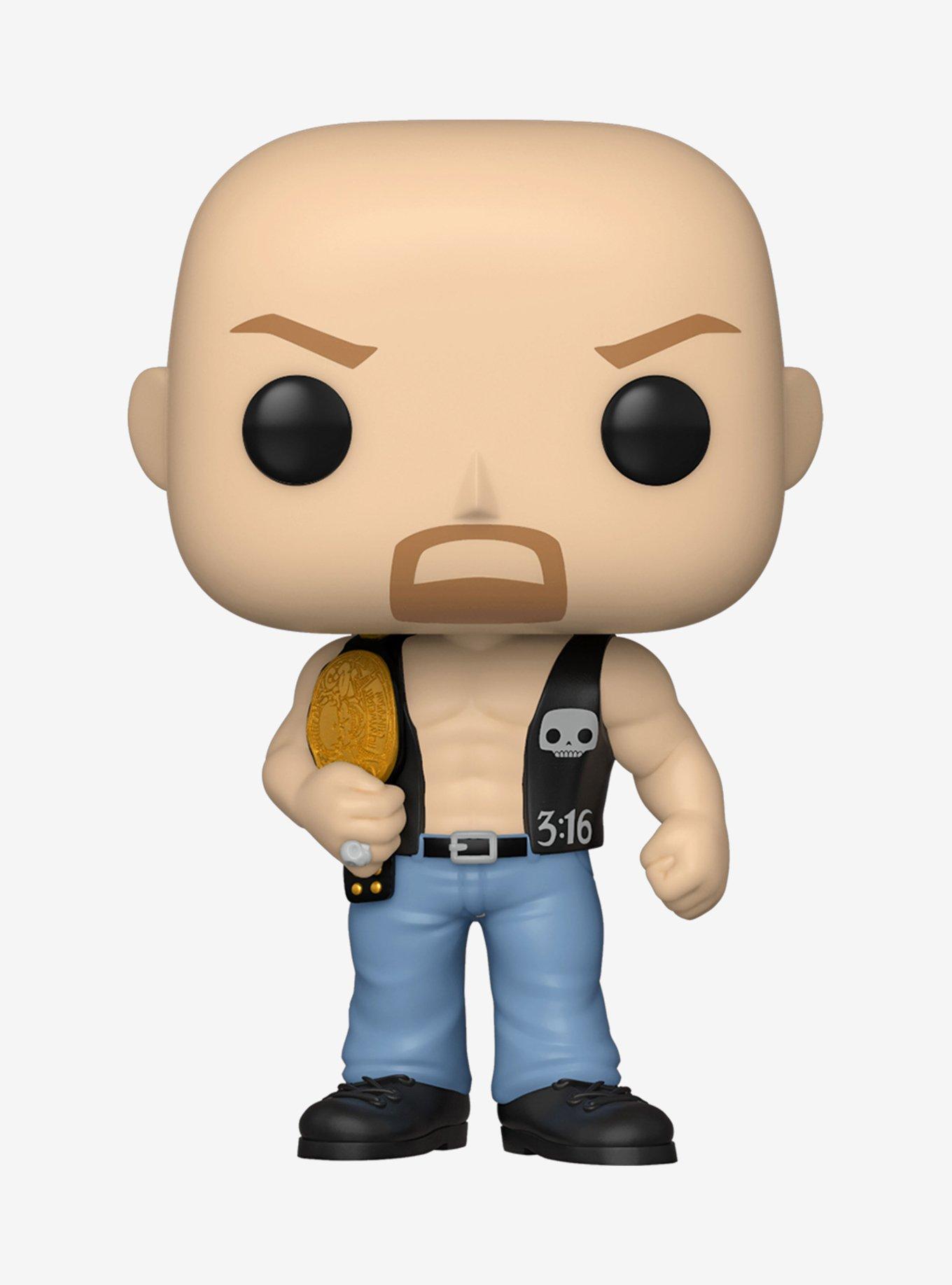 Funko WWE Pop! WWE Stone Cold Steve Austin (With Belt) Vinyl Figure, , hi-res