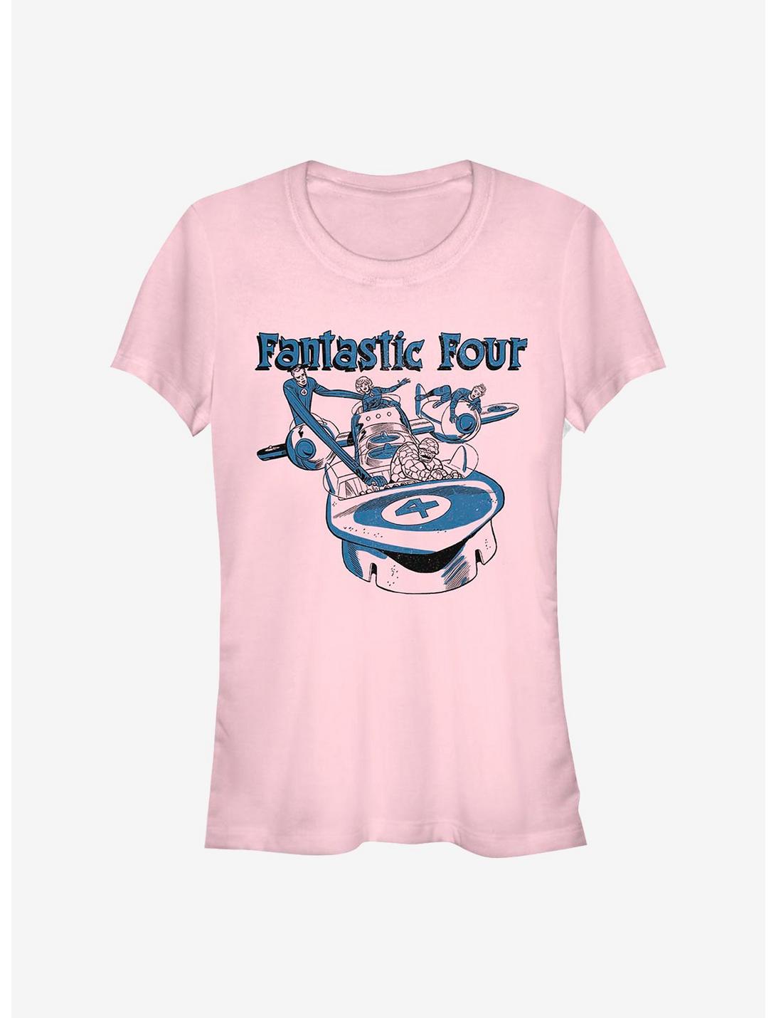 Marvel Fantastic Four Classic Four Girls T-Shirt, LIGHT PINK, hi-res