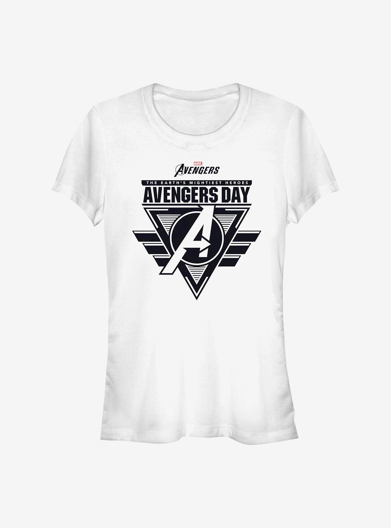 Marvel Avengers Avengers Day Girls T-Shirt, WHITE, hi-res