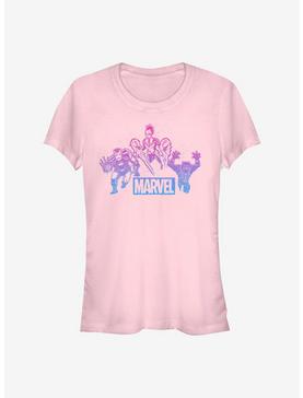 Marvel Avengers Gradient Group Girls T-Shirt, , hi-res