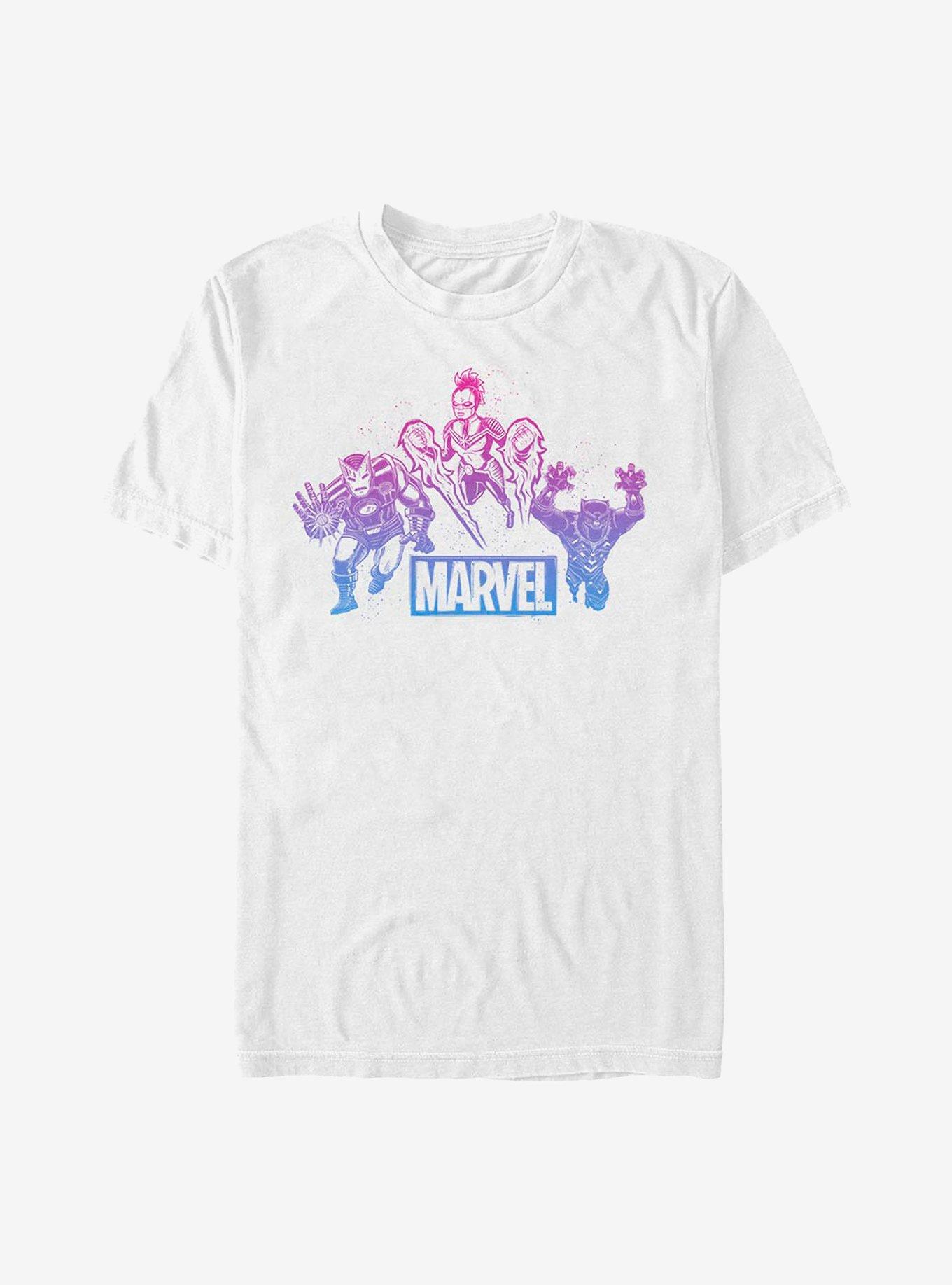 Marvel Avengers Gradient Group T-Shirt