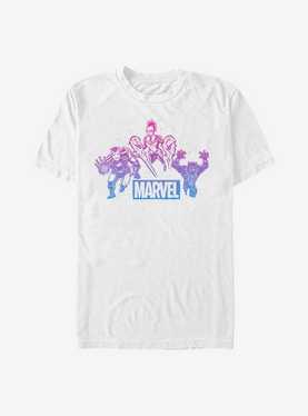 Marvel Avengers Gradient Group T-Shirt, , hi-res