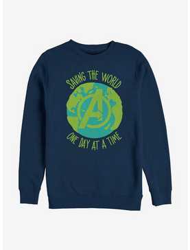Marvel Avengers World Time Crew Sweatshirt, , hi-res