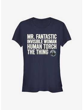 Marvel Fantastic Four Fantastic Stack Girls T-Shirt, , hi-res