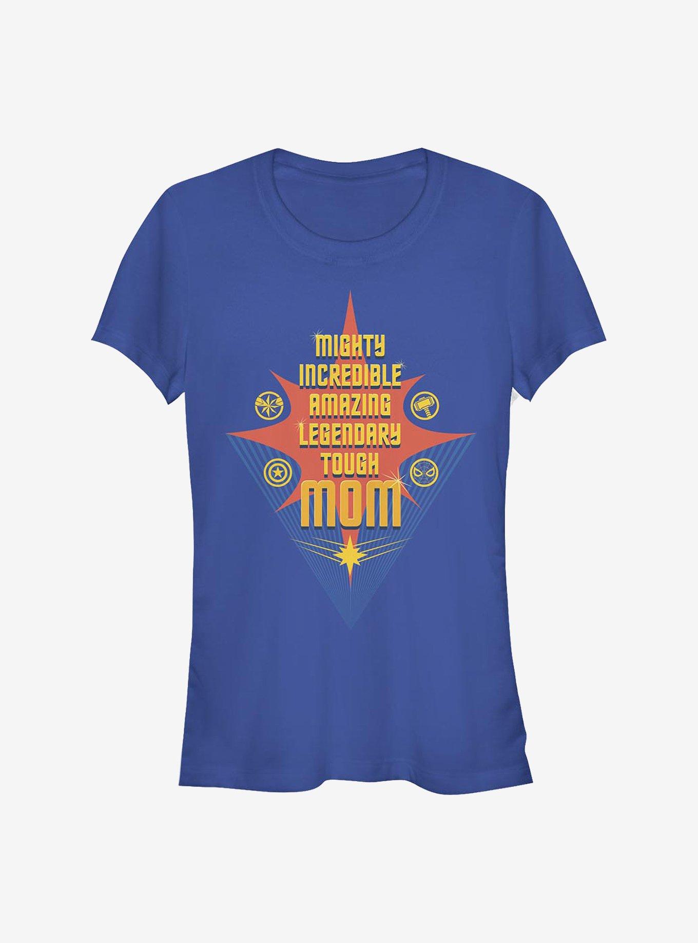 Marvel Avengers Mom List Swoosh Star Girls T-Shirt, , hi-res