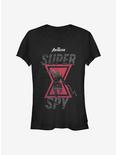 Marvel Black Widow Super Spy Girls T-Shirt, BLACK, hi-res