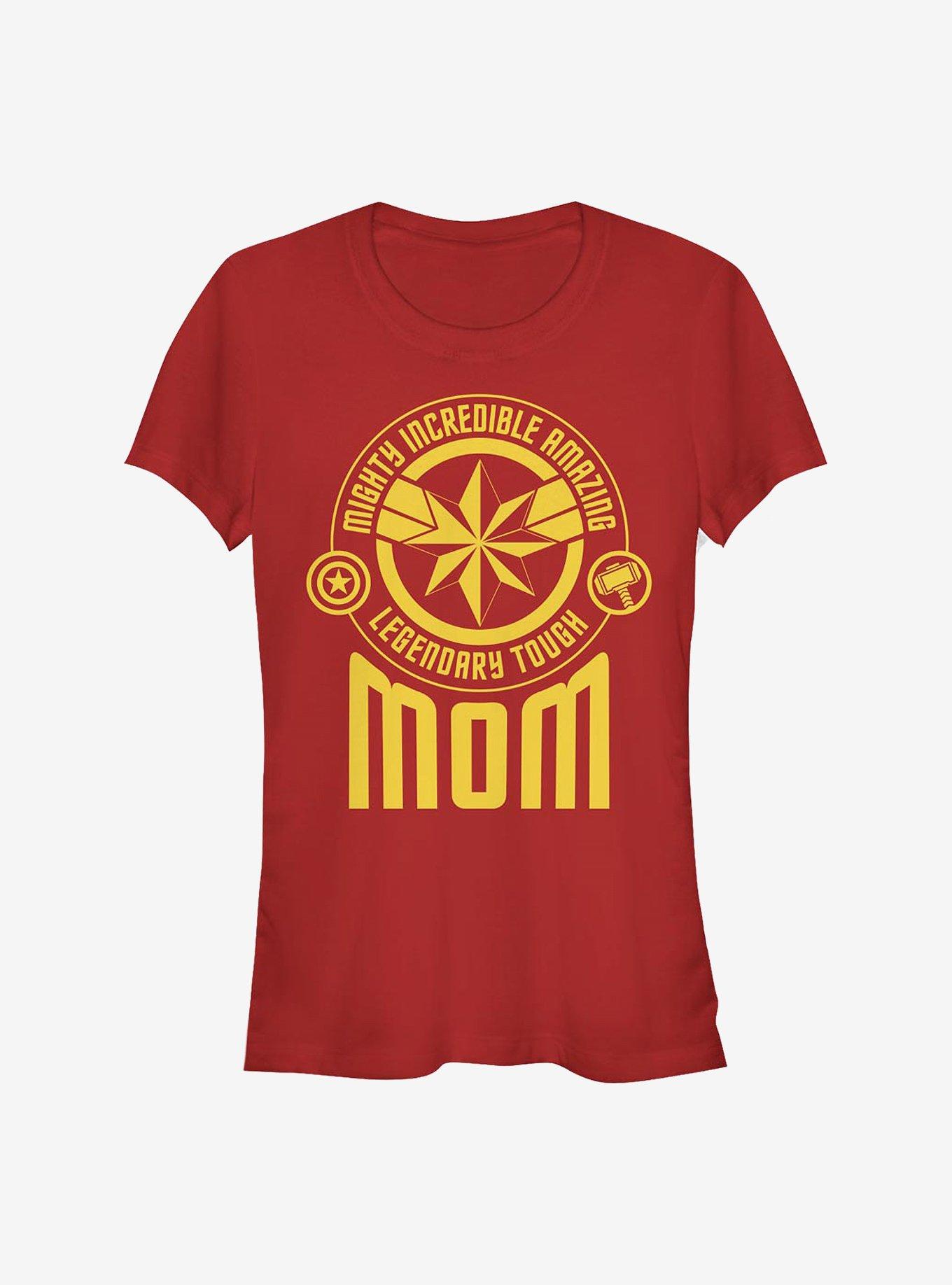 Marvel Avengers Mom Tonal Badges Girls T-Shirt, , hi-res