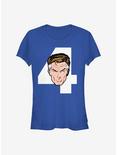 Marvel Fantastic Four Mister Four Girls T-Shirt, ROYAL, hi-res
