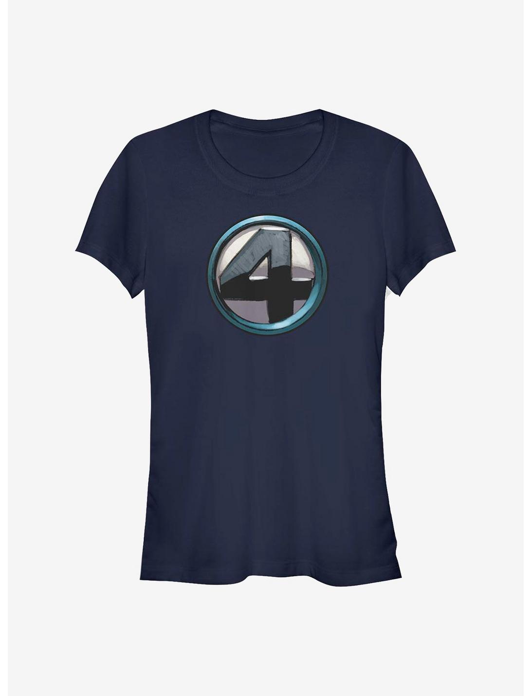 Marvel Fantastic Four Team Costume Girls T-Shirt, NAVY, hi-res