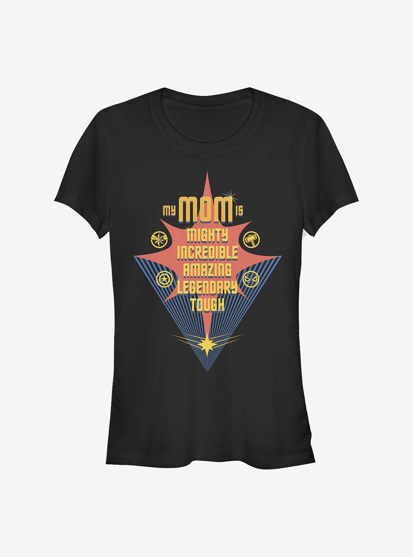 Marvel Avengers My Mom Is All Of These Girls T-Shirt