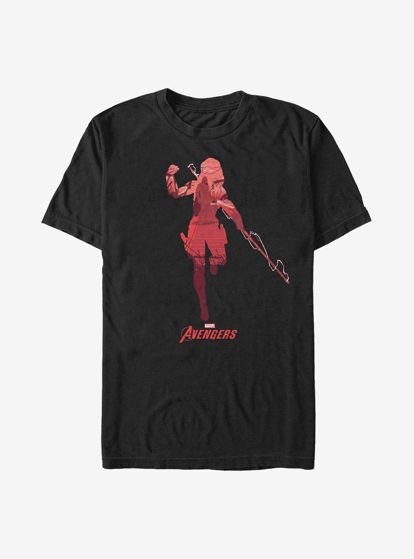 Marvel Black Widow Scene T-Shirt, BLACK, hi-res