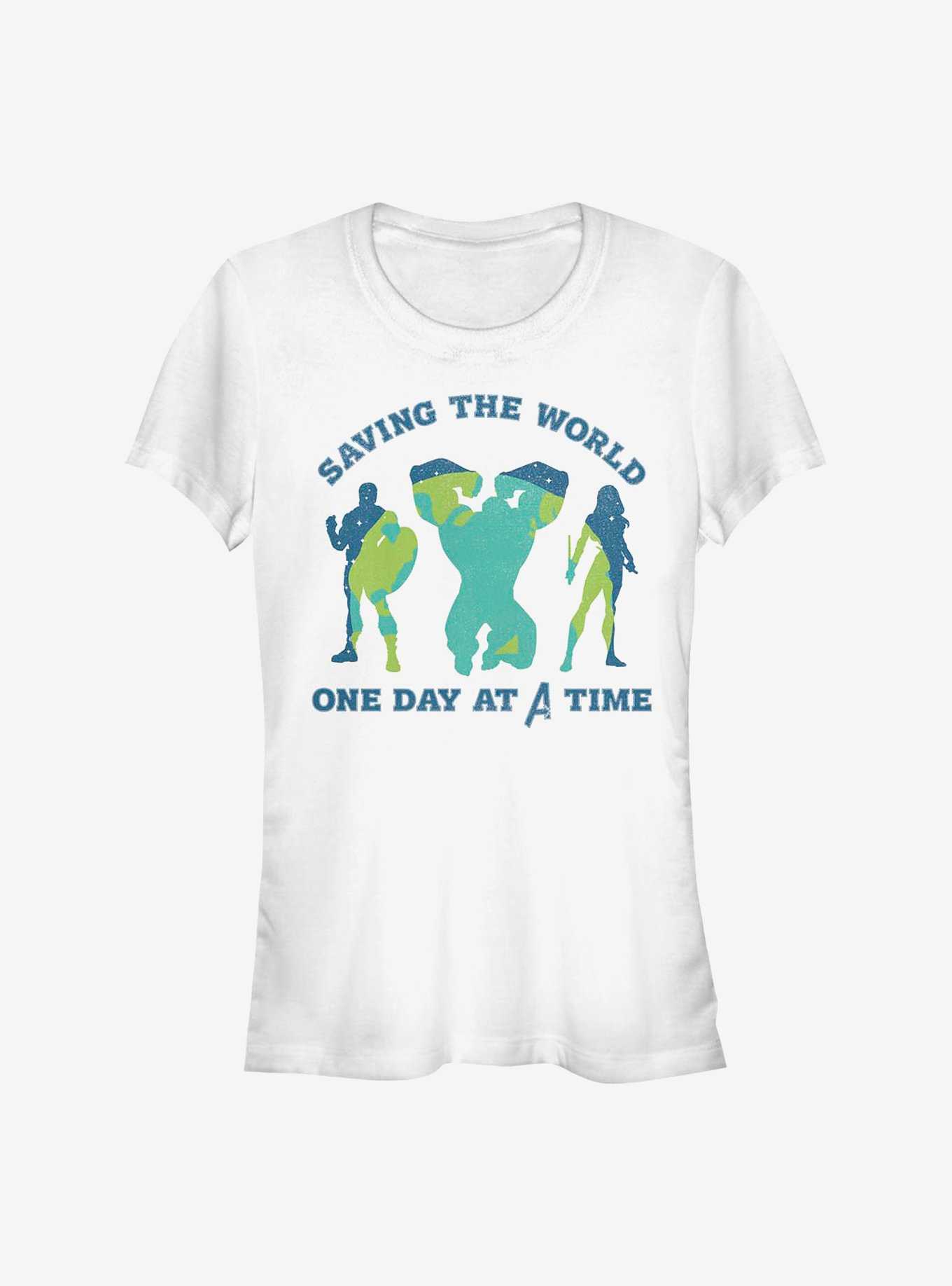 Marvel Avengers Team Earth Day Girls T-Shirt, , hi-res
