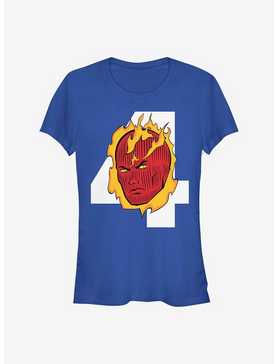 Marvel Fantastic Four Torch Head Girls T-Shirt, , hi-res