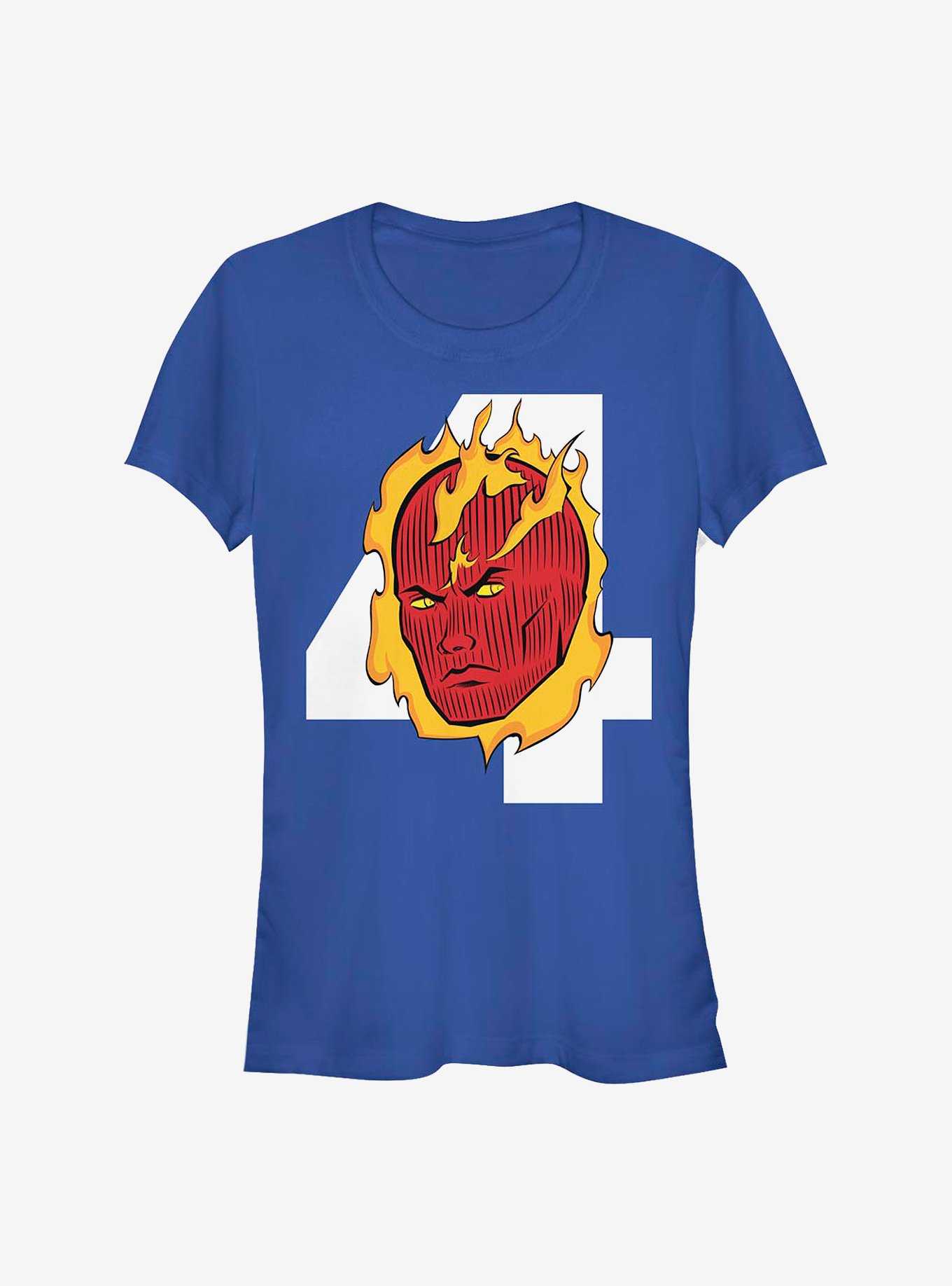 Marvel Fantastic Four Torch Head Girls T-Shirt, , hi-res