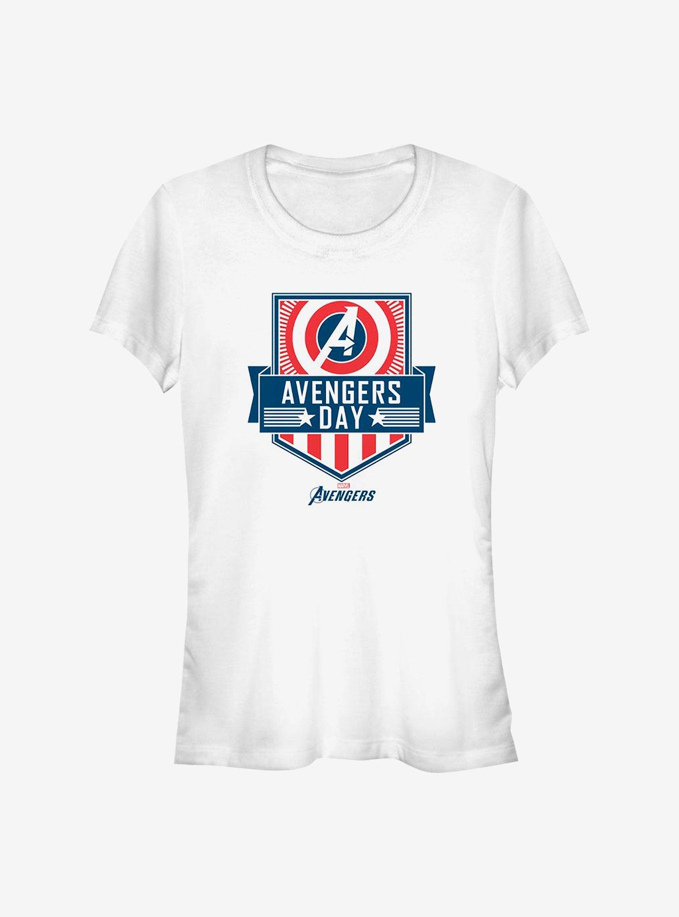 Marvel Captain America Day Of Avengers Girls T-Shirt, , hi-res