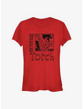 Marvel Fantastic Four Torch Pose Girls T-Shirt, , hi-res