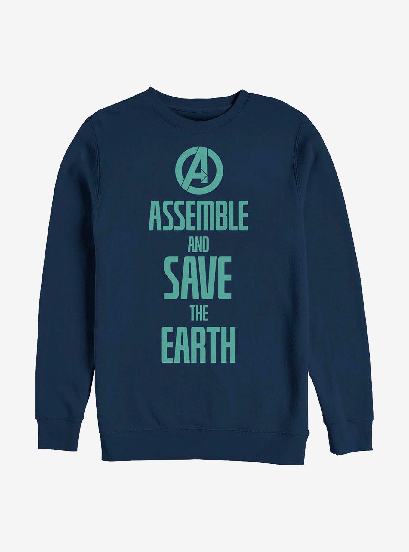 Marvel Avengers Assemble Crew Sweatshirt