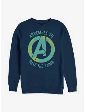 Marvel Avengers Assembling To Save Crew Sweatshirt, , hi-res