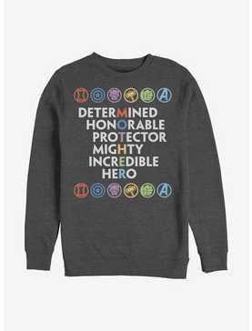 Marvel Avengers Mother Attributed Hero Crew Sweatshirt, , hi-res
