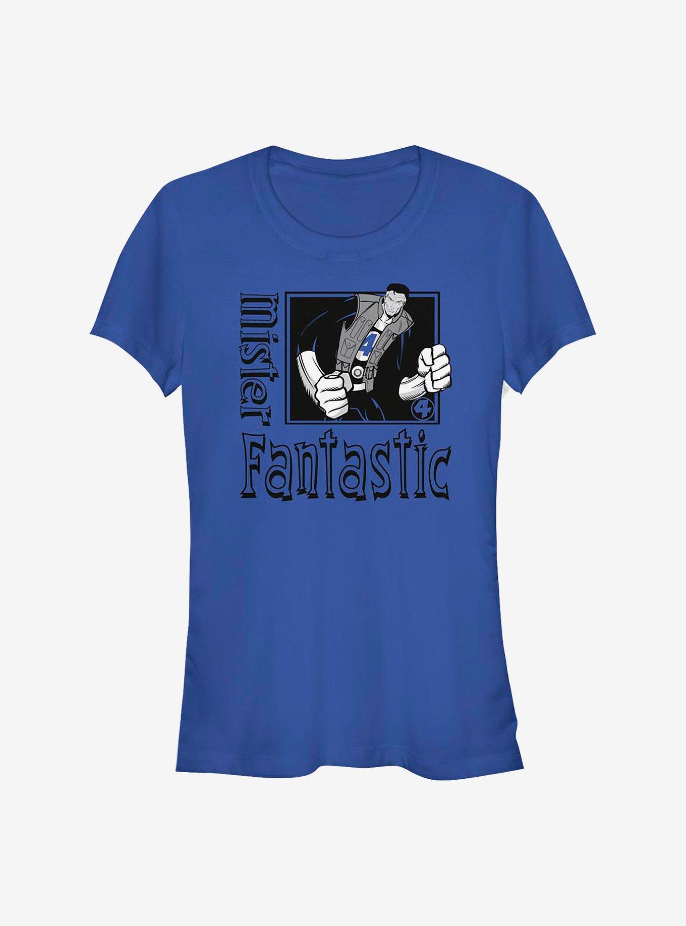 Marvel Fantastic Four Fantastic Pose Girls T-Shirt, ROYAL, hi-res