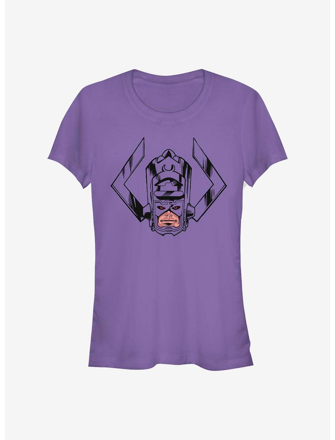 Marvel Fantastic Four Galactus Face Girls T-Shirt, PURPLE, hi-res