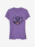 Marvel Fantastic Four Galactus Face Girls T-Shirt, PURPLE, hi-res