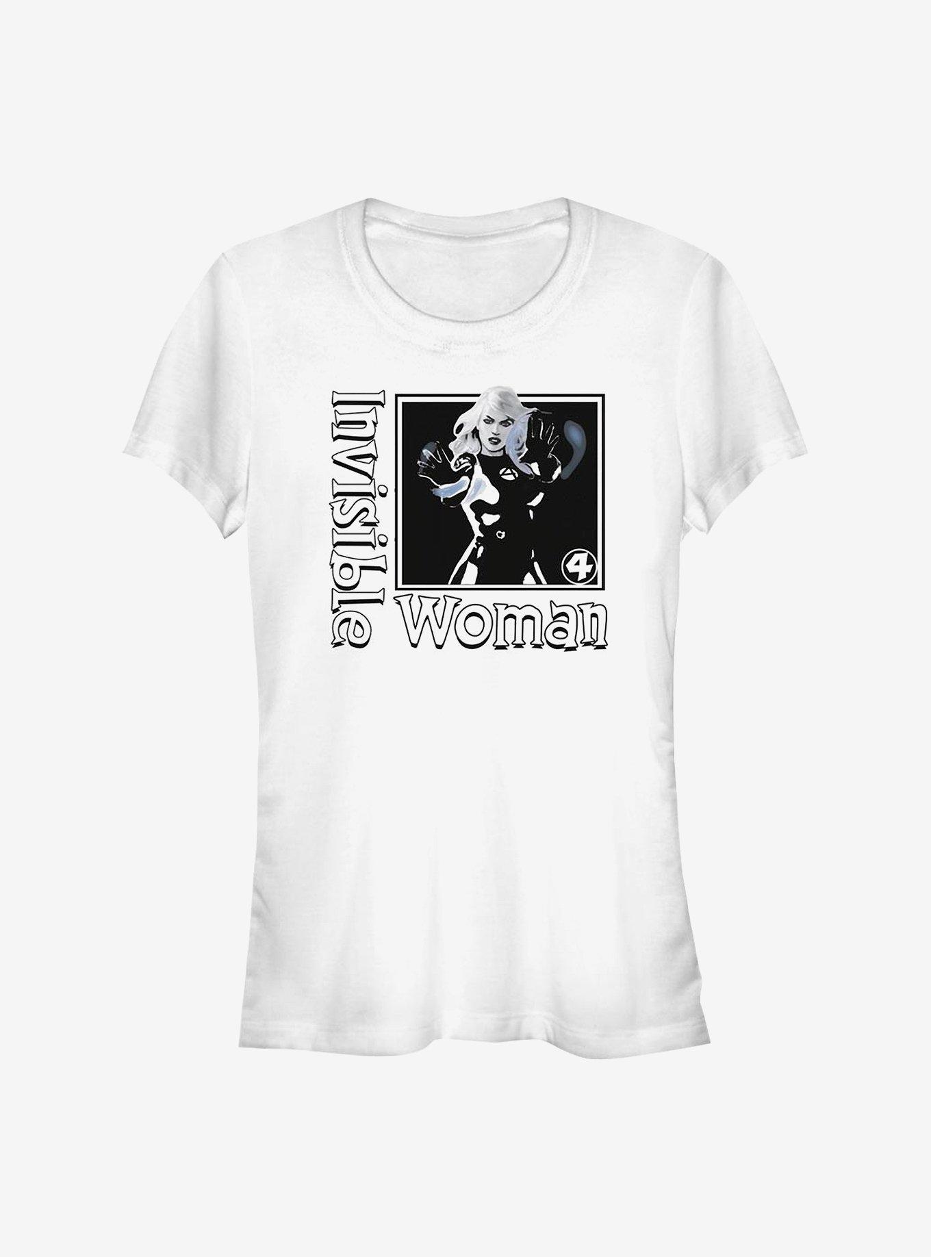 Marvel Fantastic Four Invisible Pose Girls T-Shirt, , hi-res