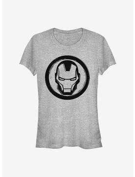 Marvel Iron Man Woodcut Ironman Girls T-Shirt, , hi-res