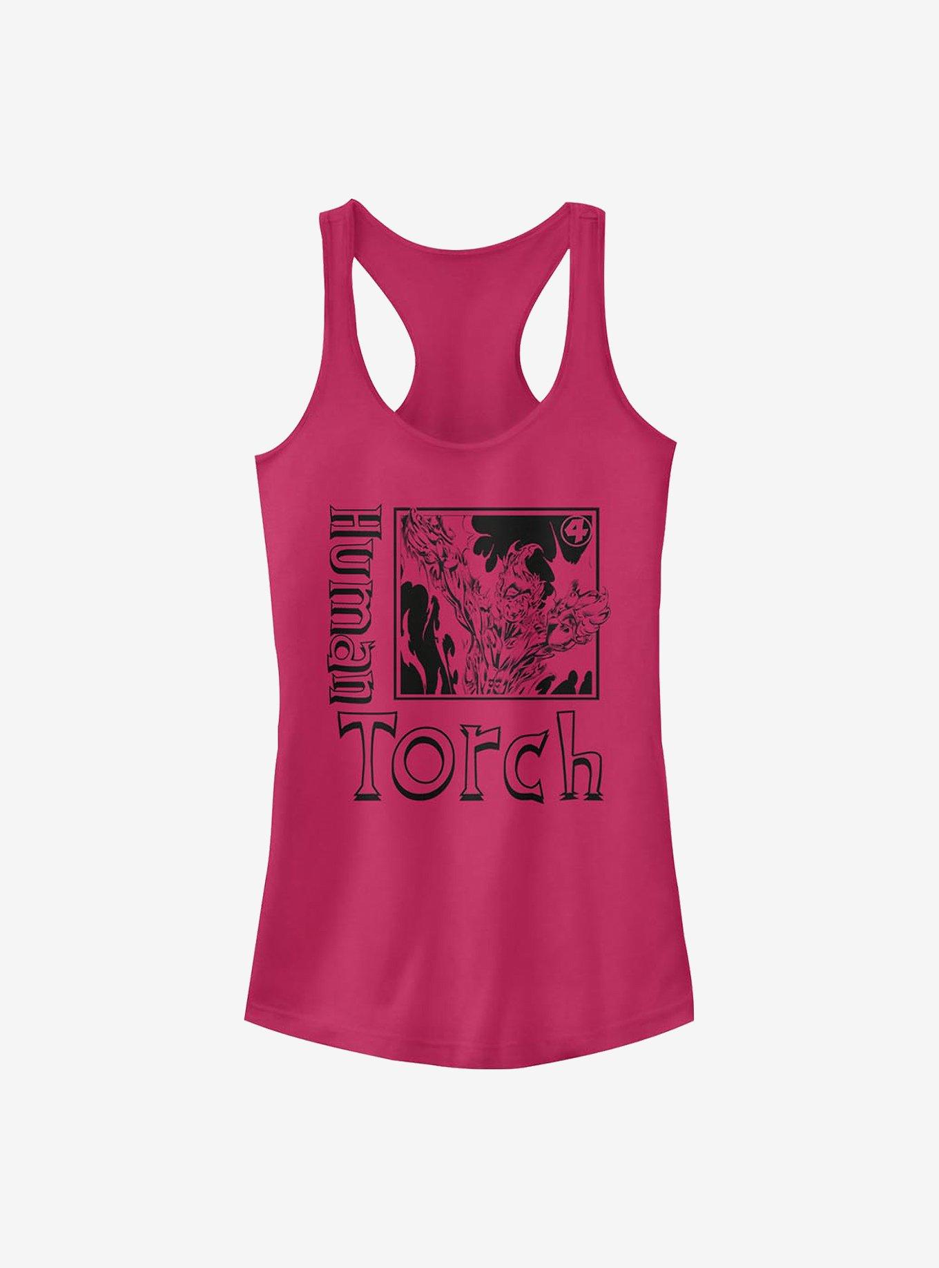 Marvel Fantastic Four Torch Pose Girls Tank, , hi-res