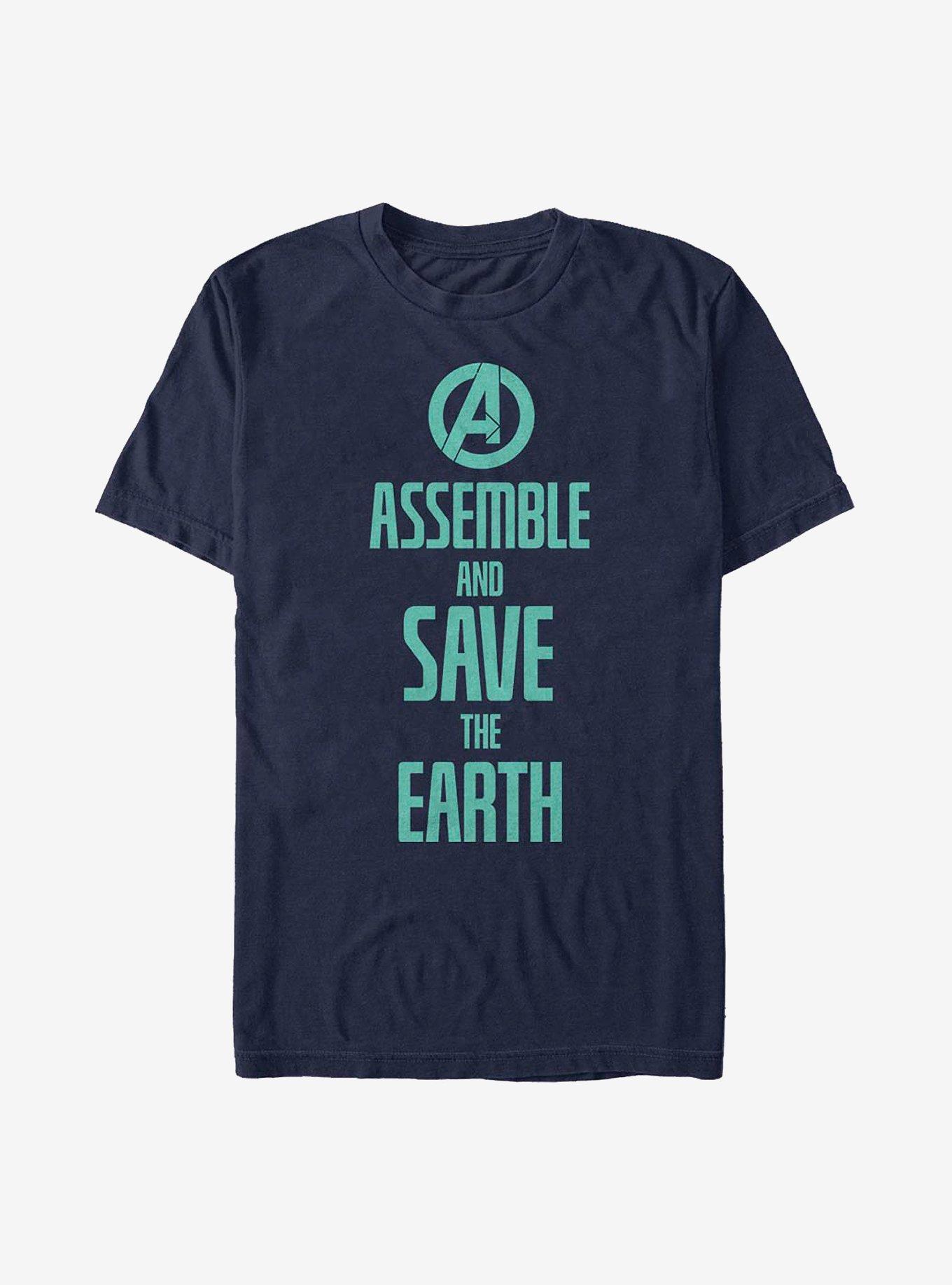 Marvel Avengers Assemble T-Shirt, NAVY, hi-res
