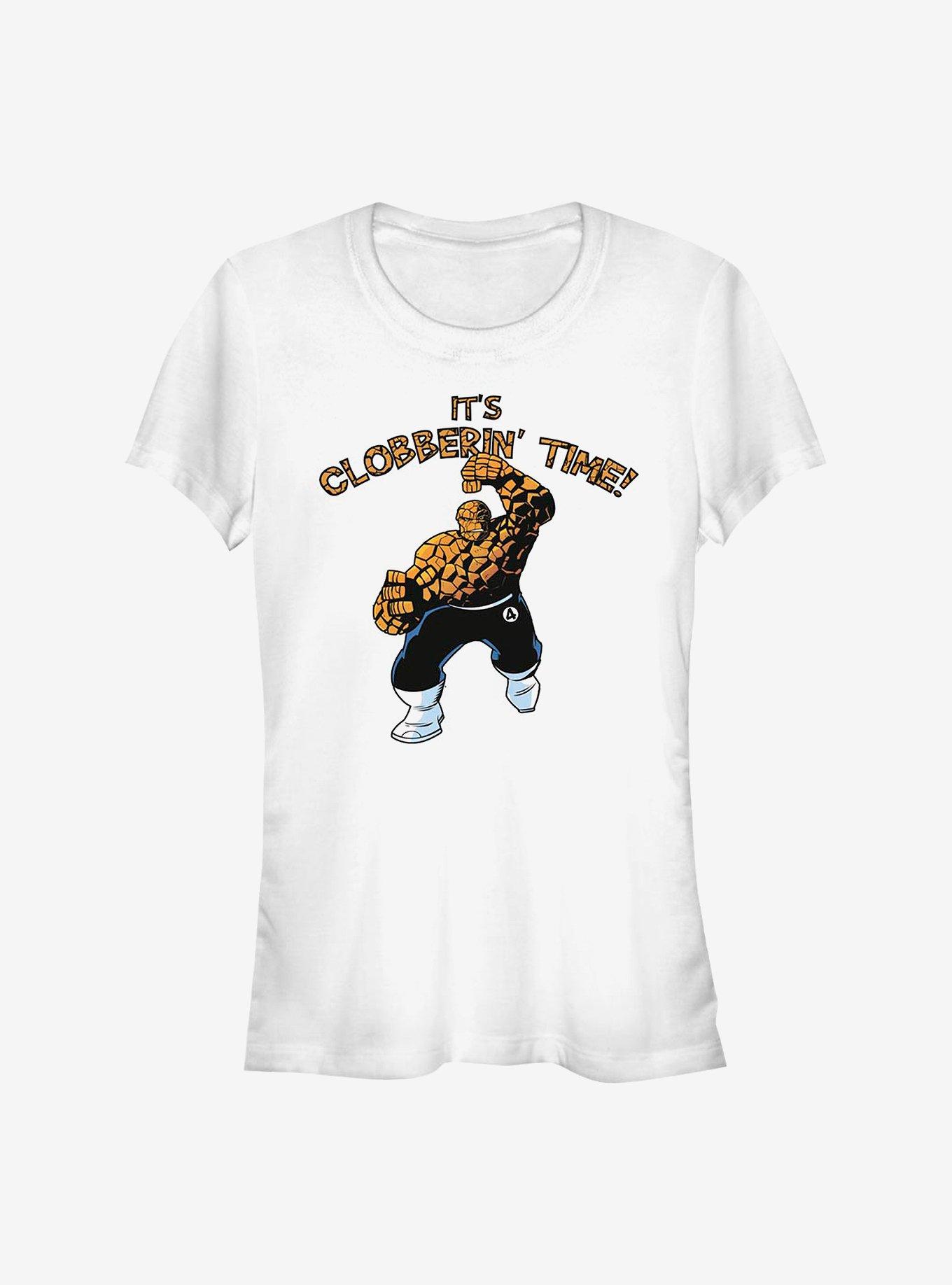 Marvel Fantastic Four Time To Clobber Girls T-Shirt, , hi-res