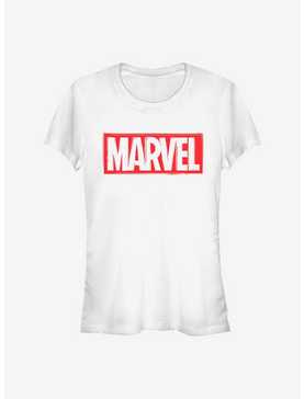 Marvel Logo Cut Girls T-Shirt, , hi-res