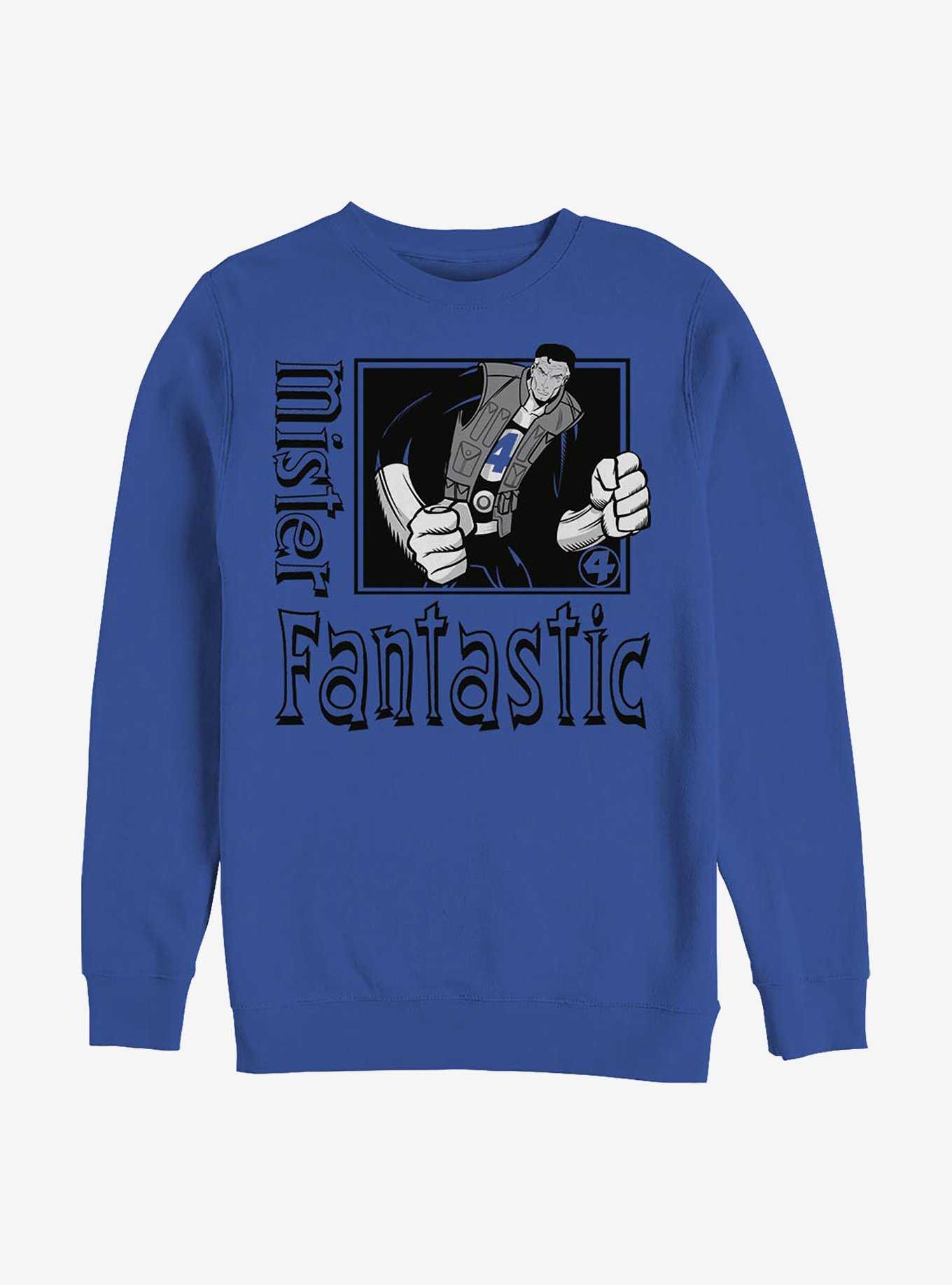 Marvel Fantastic Four Fantastic Pose Crew Sweatshirt, , hi-res