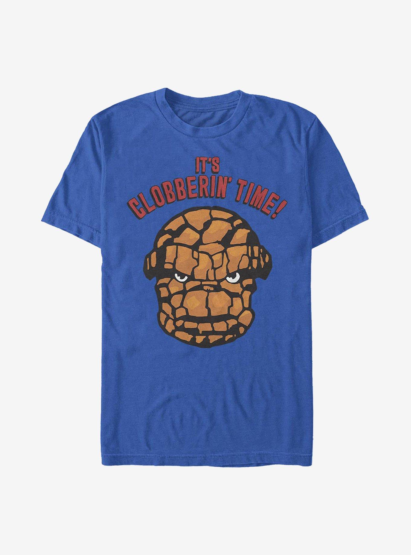 Marvel Fantastic Four Clobberin' Time T-Shirt, ROYAL, hi-res