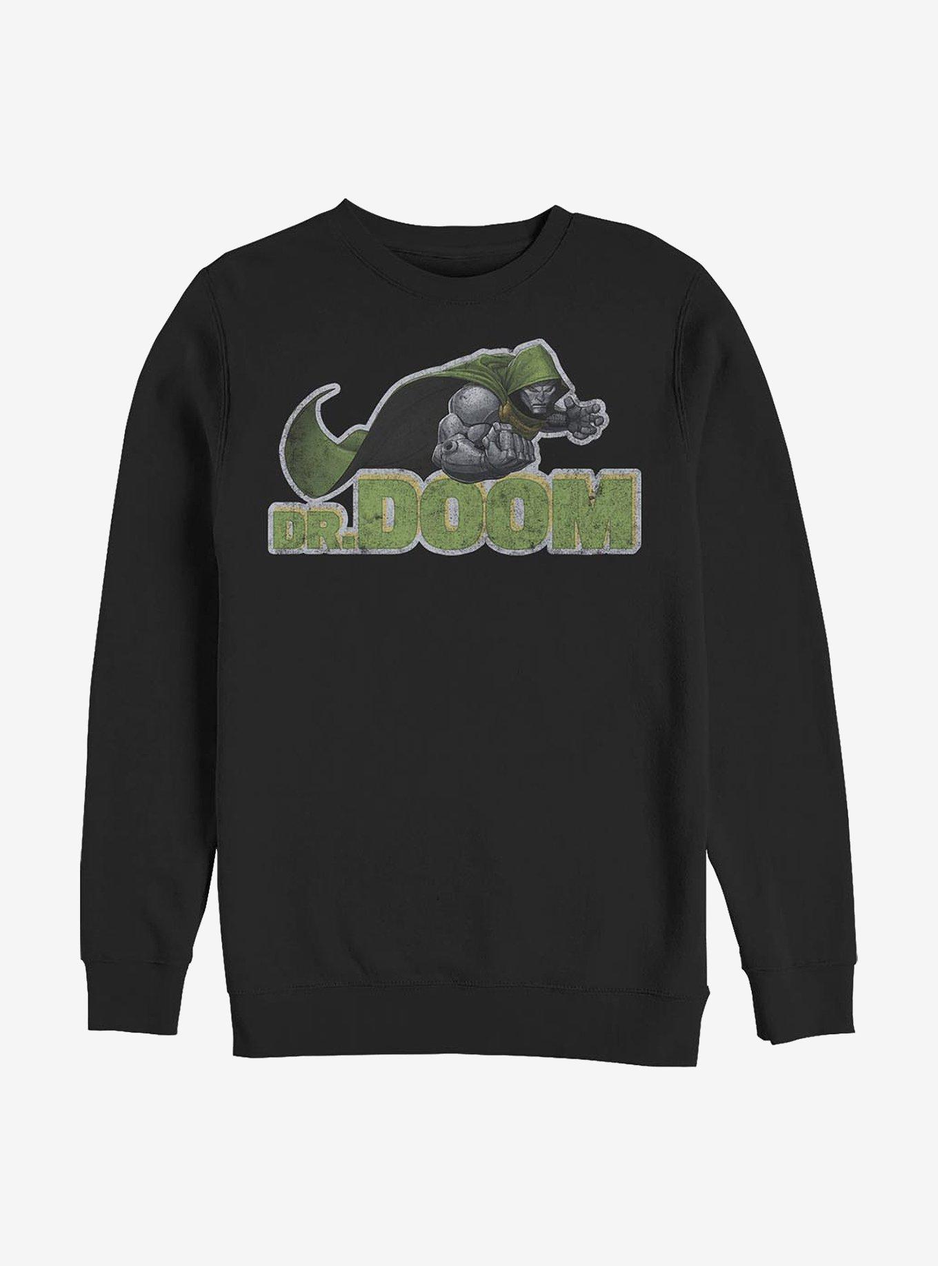 Marvel Fantastic Four Doctor Doom Titanium Fist Crew Sweatshirt, , hi-res