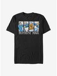 Marvel Fantastic Four Fantastic Comic T-Shirt, BLACK, hi-res